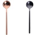 1 Pcs/set Coffee Scoop 304 Stainless Steel Coffee Spoon Black S