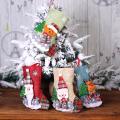 New Year 2022 Gift Bag Christmas Stocking Christmas Decorations B