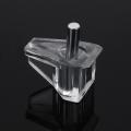50 Pcs 3 Mm Shelf Pins Clear Support Pegs for Kitchen Furniture