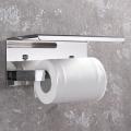 304 Stainless Steel Paper Towel Rack Shelf Toilet Paper Roll Holder