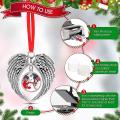 12pcs Angel Wing Blank Hot Transfer Printing Sublimation Ornament