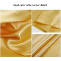 Table Runner for Wedding Baby Baptism Table Decor 10 Pack Gold