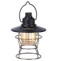 Led Vintage Camping Lantern Railroad Light,ipx4 Waterproof,black