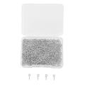 300 Pcs Screw Eye Nails for Diy Jewelry Making Accessories Silver