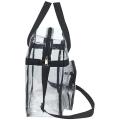 Clear Tote Bag, Adjustable Shoulder Strap, Perfect for Sports
