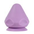 Silicon Massage Cone Solid Adsorption Ball Psoas Muscle,purple