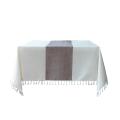 Tablecloth Rustic Farmhouse Kitchen Table Cloth(brown)