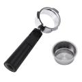 51mm Stainless Steel Bottomless Coffee Portafilter for Coffee Maker