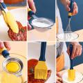 Baking Tool Set Egg Beater Silicone Spatula Oil Brush Food Tongs