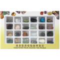 Stone Gift Box, Natural Crystal Agate Stone,24 Kinds Of Ore Samples