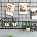 3 Pcs Wall Grid Panel Wire Basket,for Cabinet & Pantry Organization