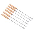 Stainless Steel Chocolate Fork Hot Pot Forks Cheese Kitchen Tools