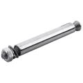 8pcs Stainless Steel Raw Style Shield Anchor Eye Bolts M6 X 82mm
