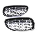 Front Bumper Kidney Grill Diamond Grille for Bmw E60 5series Meteor