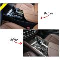 Car Center Console Gear Shift Panel Cover Trim Frame Decor Sticker
