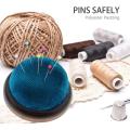 Pincushion Holder Wooden Base Pin Cushion Sewing Needle Holder