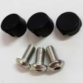 1set Rear Fender Rubber Screw Plug for Xiaomi M365 Scooter(black)