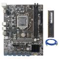 B250c Mining Motherboard with 1xddr4 8g 2133mhz Slot Board for Btc