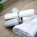 Toothbrush Case Stretchable Toothpaste Holder Black