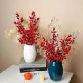 5pcs Chinese New Year Artificial Flowers Spring Festival Supplies(a)
