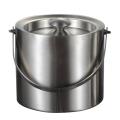 3l 2 Tier Stainless Steel Insulation Ice Bucket for Champagne Bar Ktv