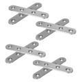 Stainless Steel Repair Mending Fixing Plate Brackets Support 8pcs