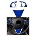 3pcs Abs Steering Wheel Button Cover Sticker,for Avolon 2019 -2022