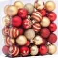 50pcs Christmas Tree Decorations Hanging Ball for Home New Year Gift