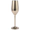 4pcs/set Shatterproof Stainless Champagne Glasses Brushed Drink Cup