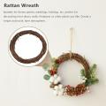 Rattan Wreath, Twigs Wreath Diy Vine Wreath Decorations