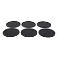 Simple Modern 6pcs Silicone Coaster Glass Placemats Non Slip