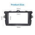 1 Din Car Stereo Radio Dvd Player Panel Audio Trim Frame for Ford