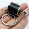 2x Auto Parts Model 6-speed Manual Transmission Shift Lever Keychain