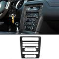 Carbon Fiber Stickers,car Interior for Ford Mustang 2009-2013,1 Pcs