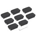 8pcs for Tesla 3 Y Seat Slide Rail Pulley Anti-collision Cover