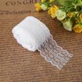 10mx4.5cm Lace Ribbon for Diy Crafts Clothing Accessories White