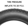 Bike Tire, Folding Replacement Electric Bicycle Tires,20x4.0 Inch