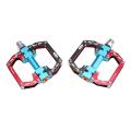 Bicycle Pedal Bicycle Mountain Bike Riding Pedal,red+blue+black