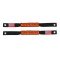 Roll Bar Grab Handles for Ford Bronco 2021 2022 with Us Flag, Orange