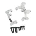 Pull Rod Base Seat Axle Up Bracket for Wpl C14 C24 1/16 Rc Car,silver