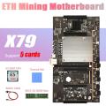 X79 Btc Mining Motherboard H61+e5 2620 Cpu+recc 4g Ddr3 Ram