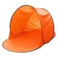 Beach Tent Canopy, Sun Shelter Beach Tents for Single Person,orange