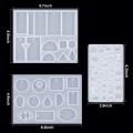 159pcs Diy Jewelry Resin Casting Molds and Full Kit Silicone Set