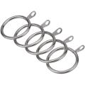 40 Pcs Metal Curtain Ring for Curtains,32 Mm Inner Diameter (silver)