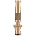 4 Piece Spray Nozzle Brass Adjustable Copper Straight Connector Spray