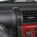 Car Carbon Fiber Abs Navigation Side Decorative Strip Cover
