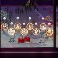 Christmas String Lights Led Christmas Window Light Snowman