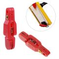 10pcs Padded Snap Weight Line Leader Release Clip Red
