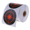 250pcs Roll Adhesive Target Diameter 7.5 Cm Splatter Stickers Set