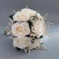 Bridal Bouquets for Wedding, Artificial Rose Flowers Bouquet Bride